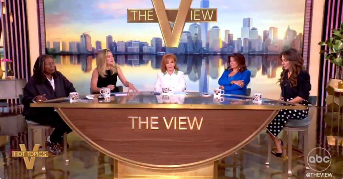 whoopi goldberg disses the view producer brian teta on air watch