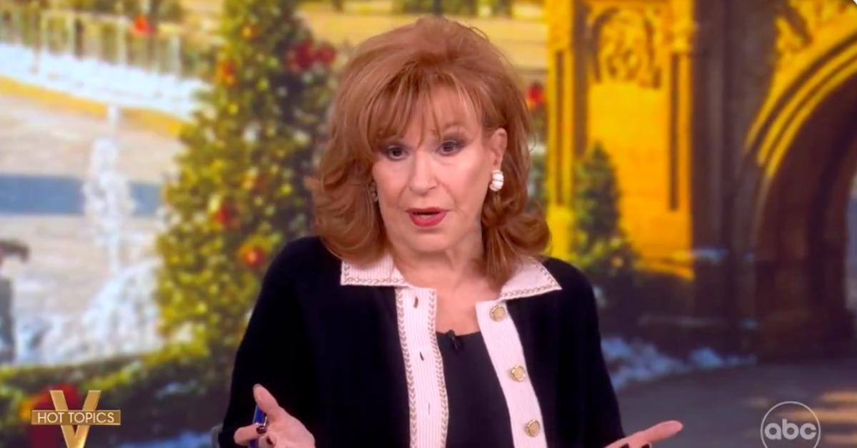 Photo of Joy Behar joked that even though Donald Trump is sober, he 'inspires others to drink.'