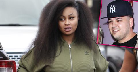Blac chyna instagram feud rob kardashian h