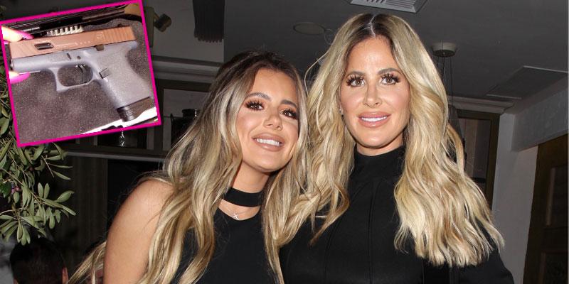 kim zolciak gives daughter brielle gun 21st birthday pp