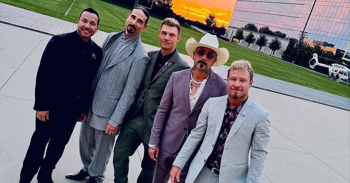 image of Backstreet Boys are now performing at the Sphere in Las Vegas.