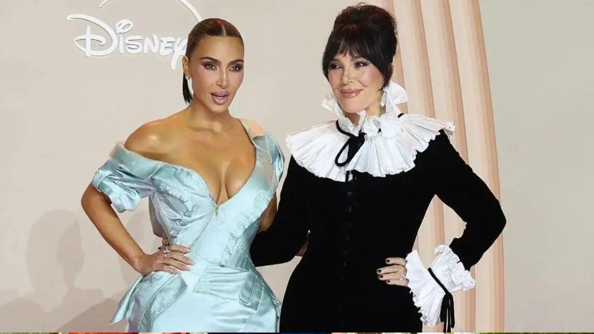 image of kris jenner and Kim kardashian 