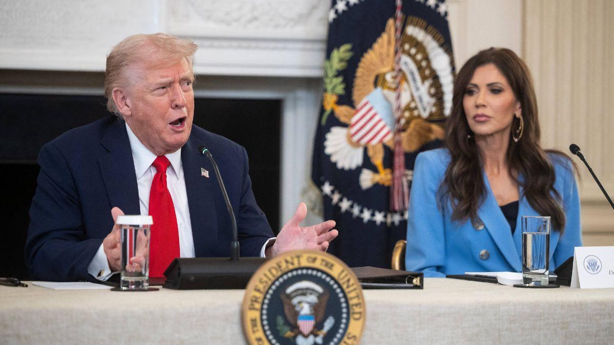 image of Caitlyn Jenner also commented on Kristi Noem's axing from her DHS position.