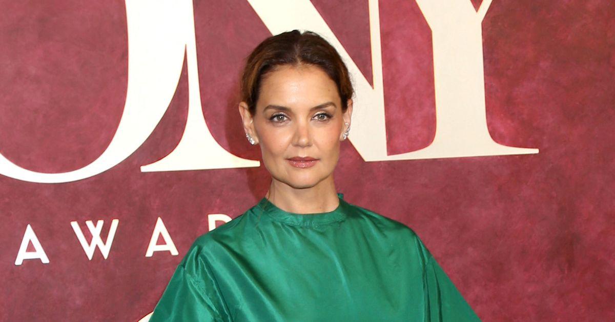 image of Katie Holmes previously shared that she feels grateful about aging.
