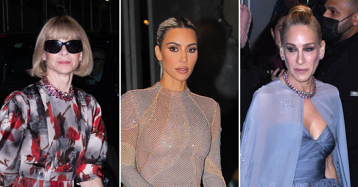 Anna Wintour Shades Kim Kardashian At Fendi Show