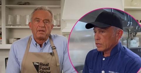 Composite photo of Robert F. Kennedy Jr. and Geoffrey Zakarian.