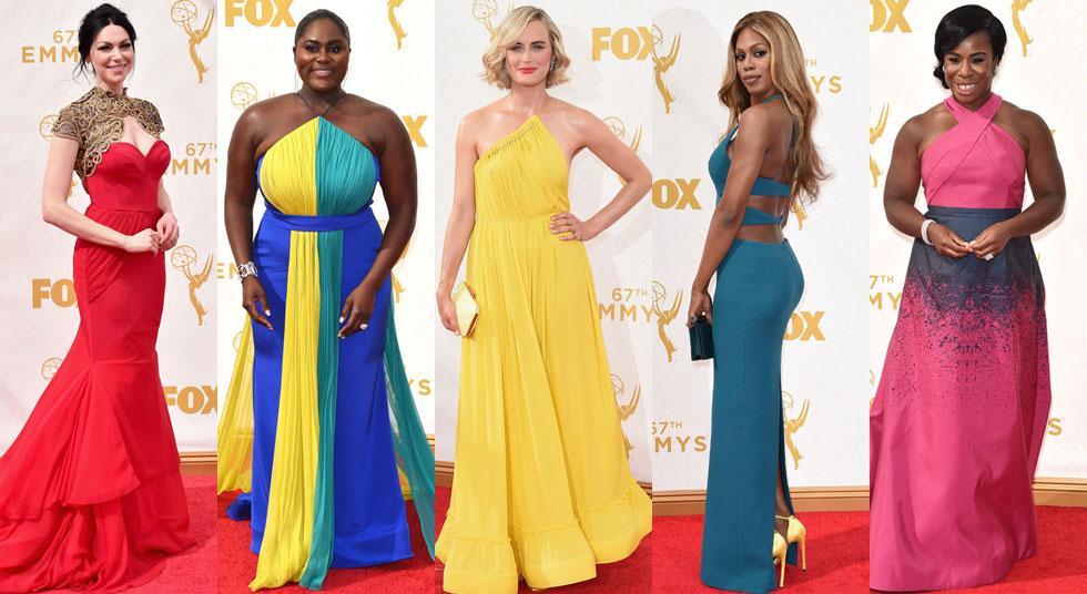 The Orange Is The New Black Cast Is Colorful On The Emmy Red Carpet