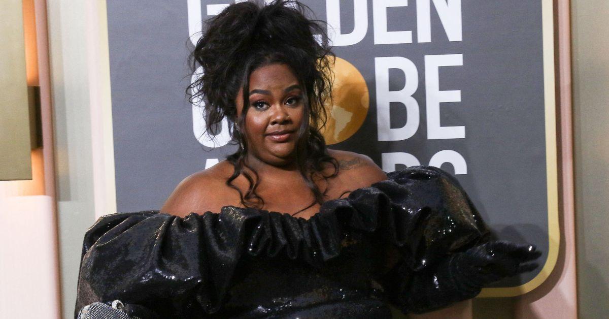 image of The comedian also laughed about losing her wig during the moment.