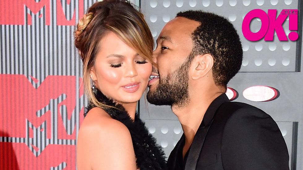 John legend chrissy teigen pregnancy pamper baby