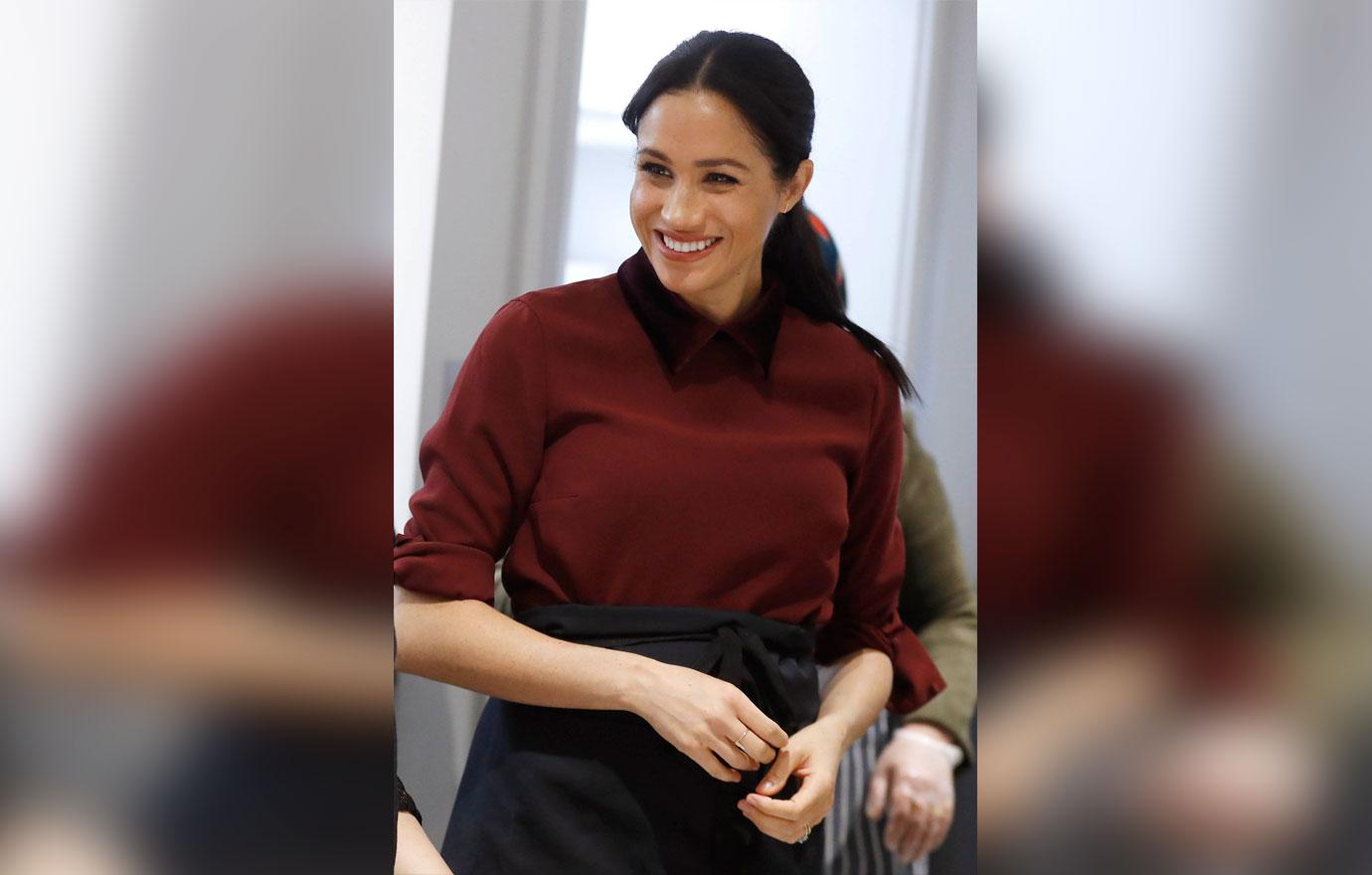 meghan markle smiling