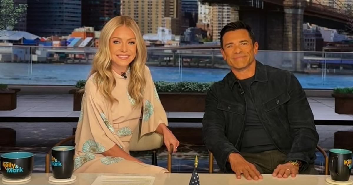kelly ripa busy minded mark consuelos begs meditation live