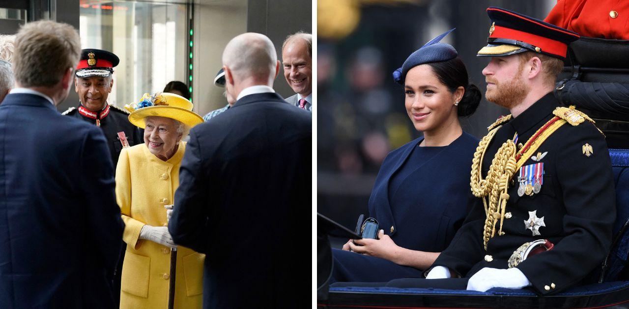 queen elizabeth watched meghan markle prince harry oprah interview