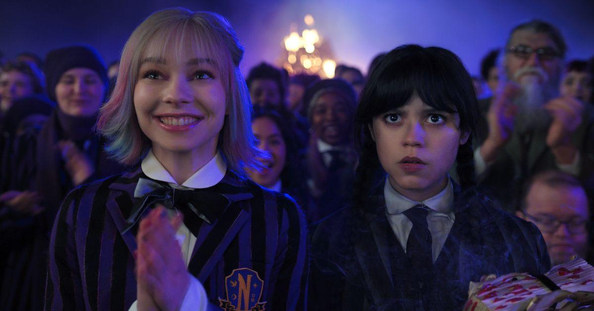 Photo of Emma Meyers and Jenna Ortega