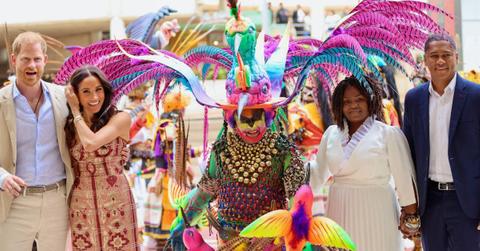 meghan markle prince harry assigned immense security presence colombia