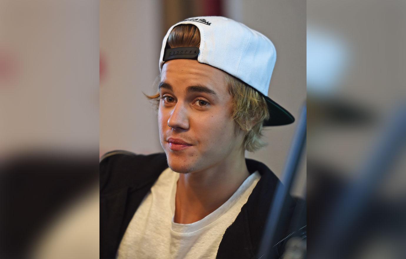 Justin Bieber And Skrillex Visit Hits 97.3 Radio Station