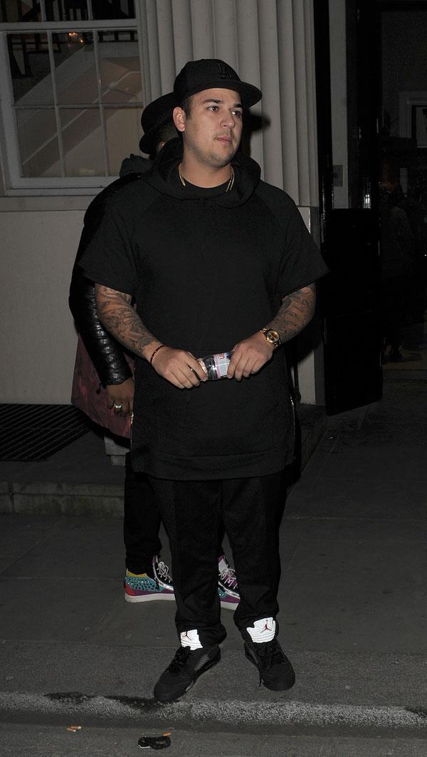 Kanye west rob kardashian weight loss1