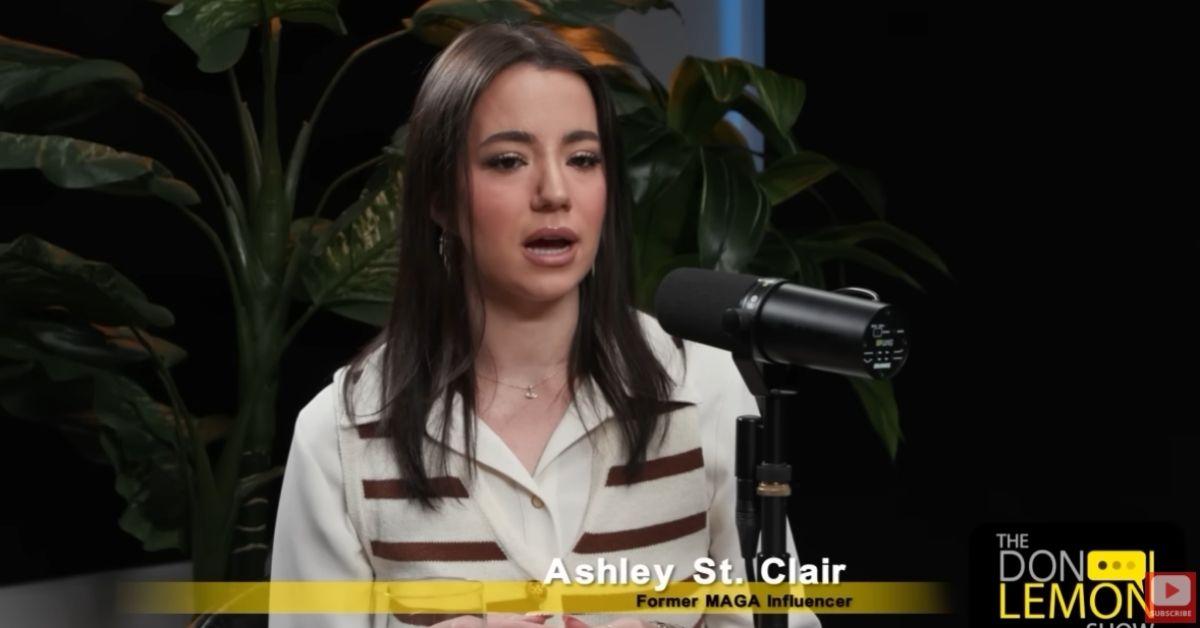 image of Ashley St. Clair claimed Elon Musk first contacted her through direct messages on Twitter.