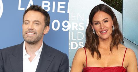 newly married ben affleck meets up with ex wife jennifer garner amid fear of actors hectic life pp