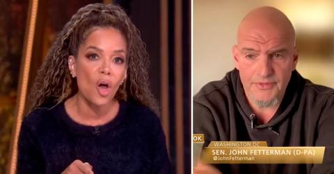 Photo of Sunny Hostin and John Fetterman