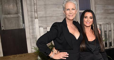 Jamie lee curtis kyle richards halloween premiere pics