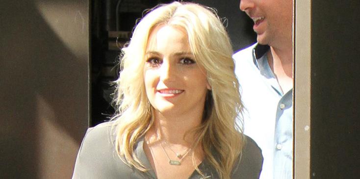 Jamie Lynn Spears starts her day with The Today Show in NYC