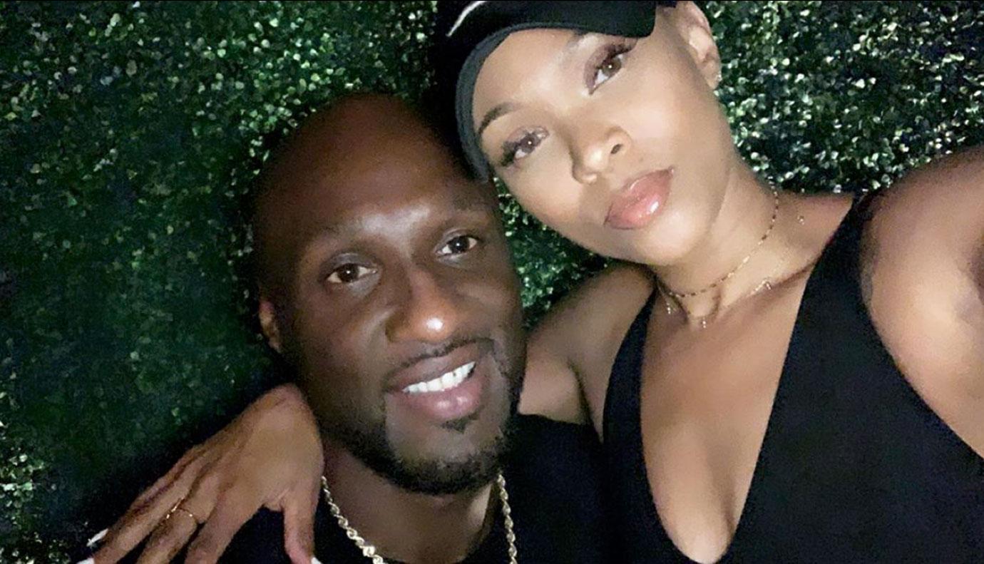 //lamar odom engaged