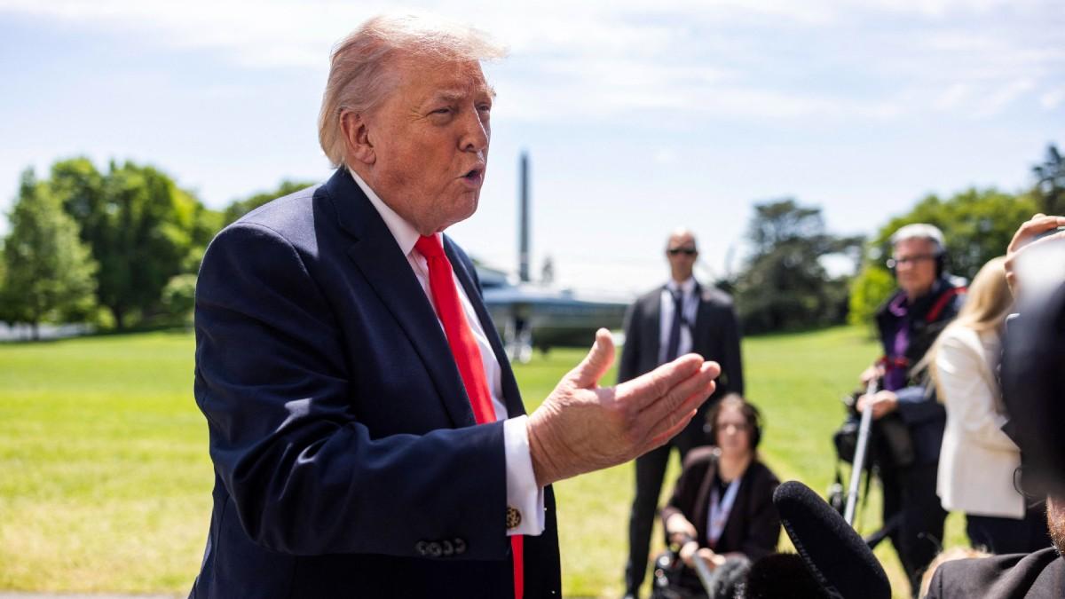 image of Kanna replied to Trump’s taunts with his own post.
