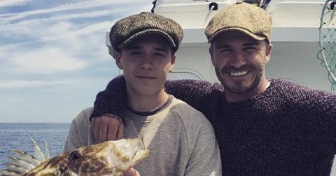 David brooklyn beckham fishing pics