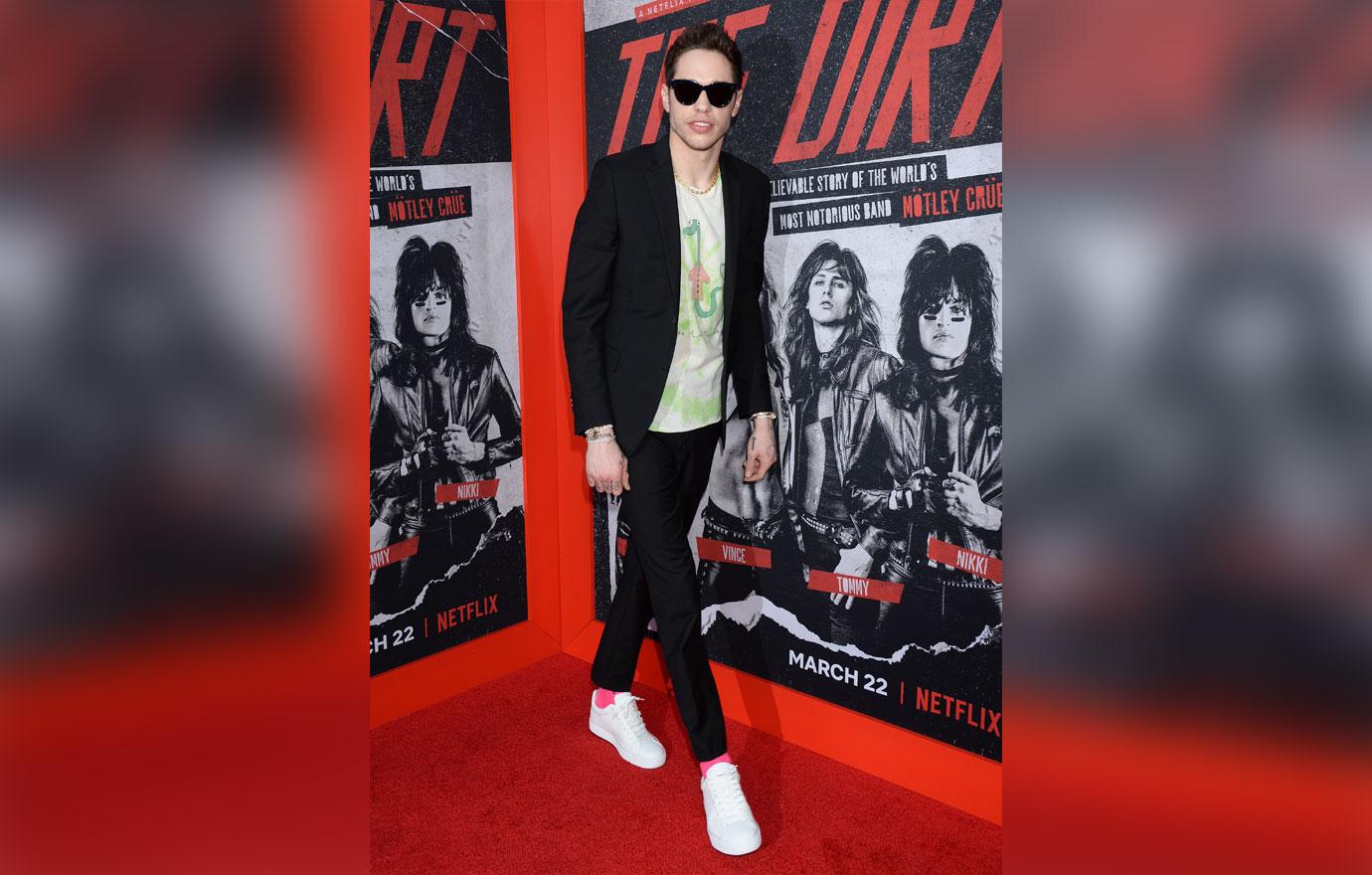 Pete Davidson On Red Carpet