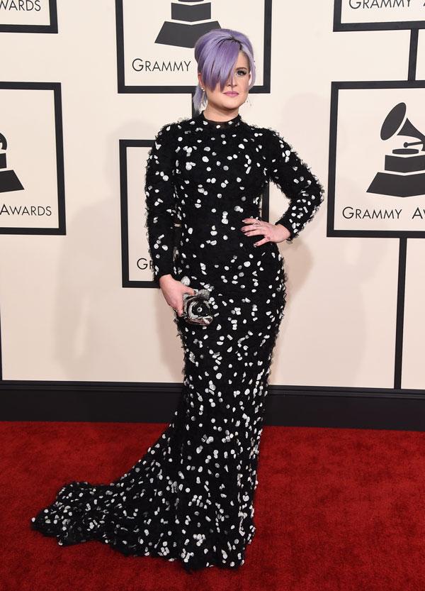 Kelly osbourne 2015 grammy arrivals