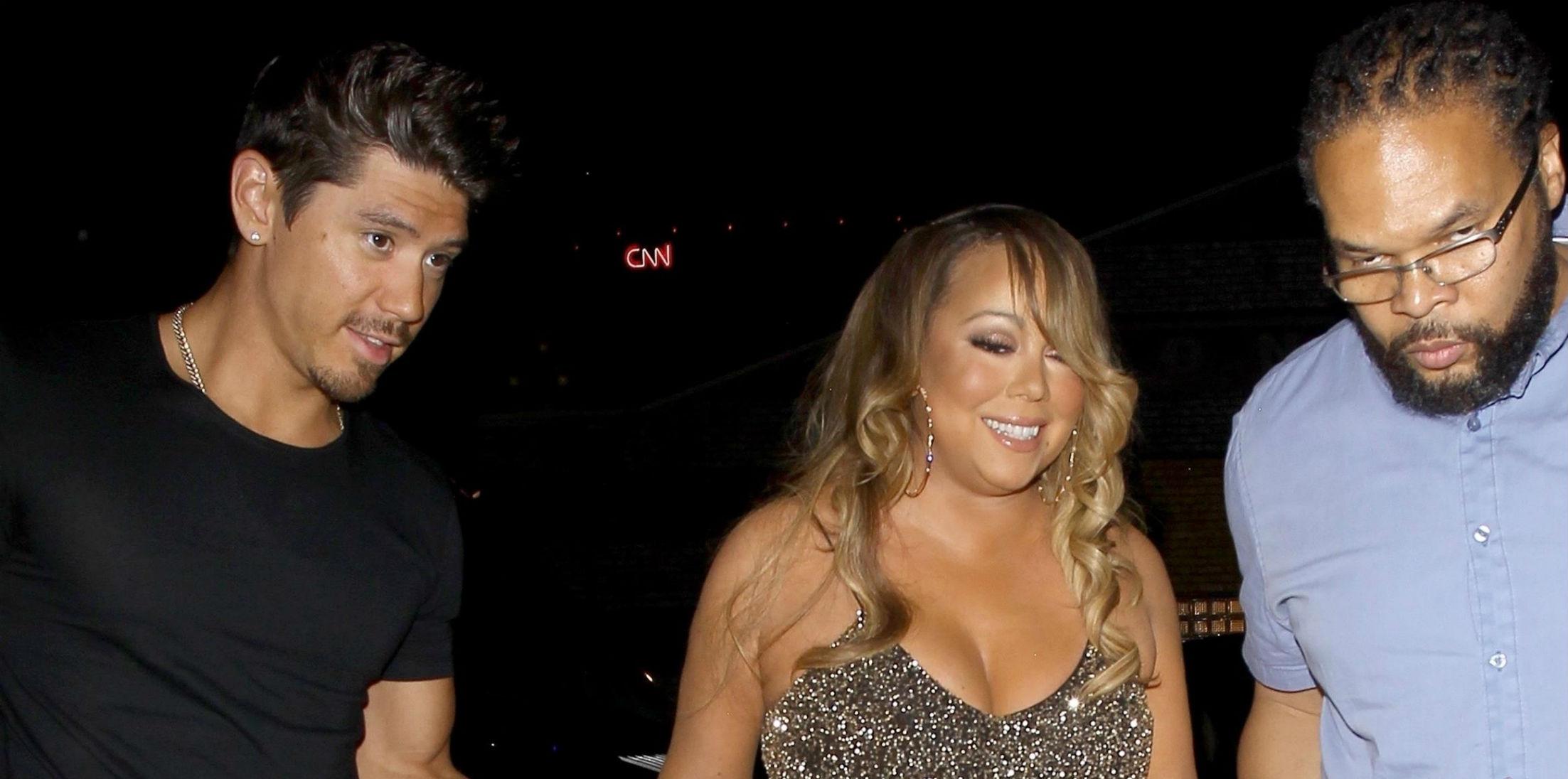 Mariah Carey Date Night With Bryan Tanaka Gown Photos hero