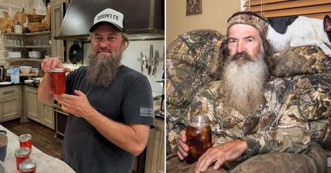 Composite photo of Willie Robertson and Phil Robertson