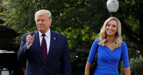 kayleigh mcenany donald trump sketch