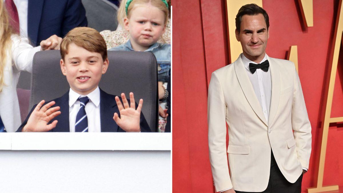 Image of Prince George could soon add another tennis star to his list of court partners after previously hitting with Roger Federer.