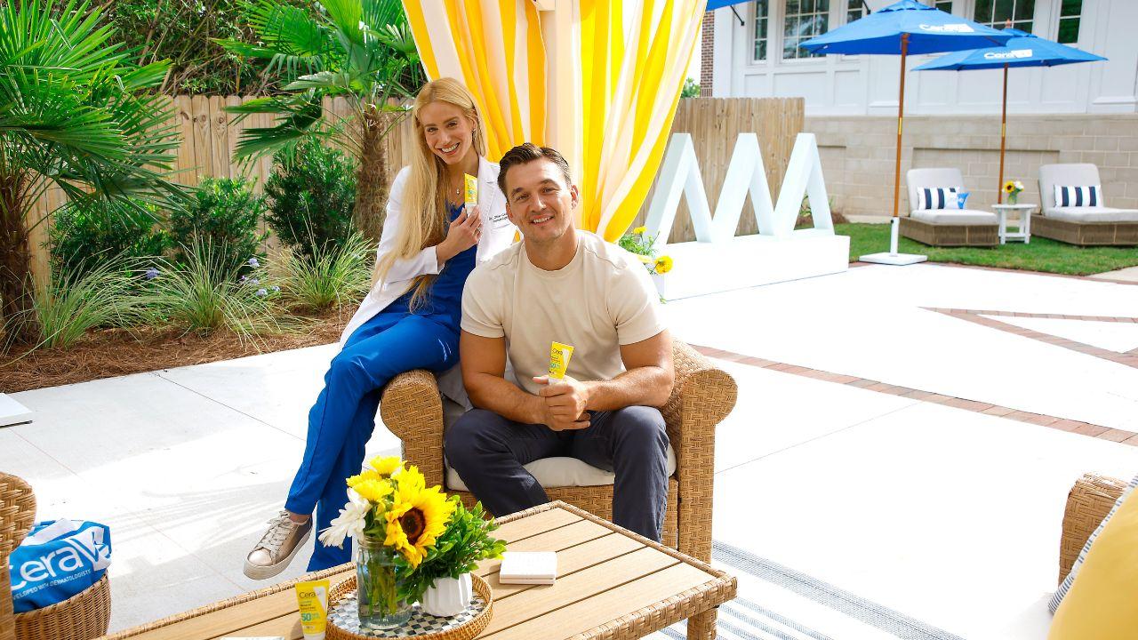 Image of Tyler Cameron partners with CeraVe to promote smarter sun-care habits and highlight the brand’s new Invisible Mineral Sunscreen SPF 50.