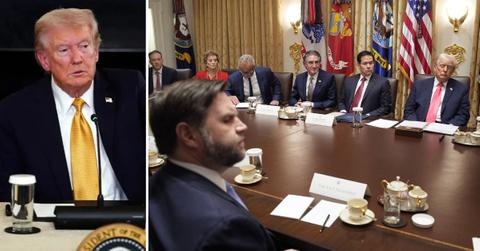 Photo of Donald Trump and J.D. Vance