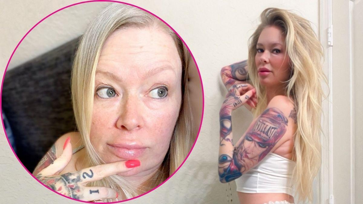 Composite photo of Jenna Jameson.