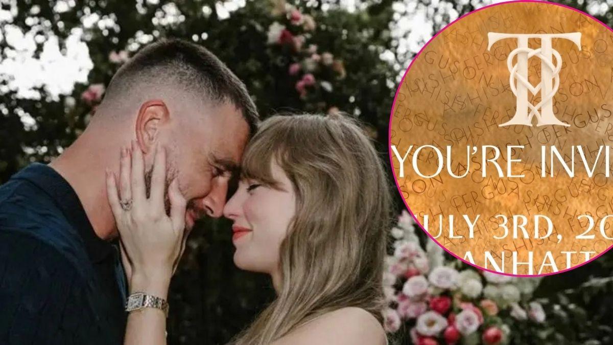 Photo of Travis Kelce and Taylor Swift