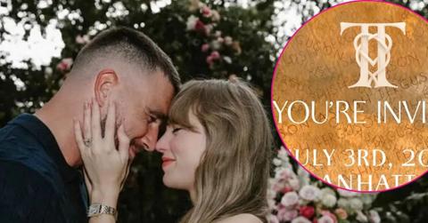 Photo of Travis Kelce and Taylor Swift