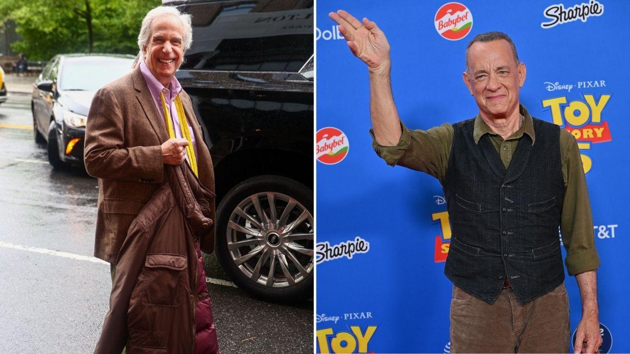 Image of Henry Winkler discussed his experience directing 'Turner & Hooch,' and spoke about his perspective on his relationship with Tom Hanks.