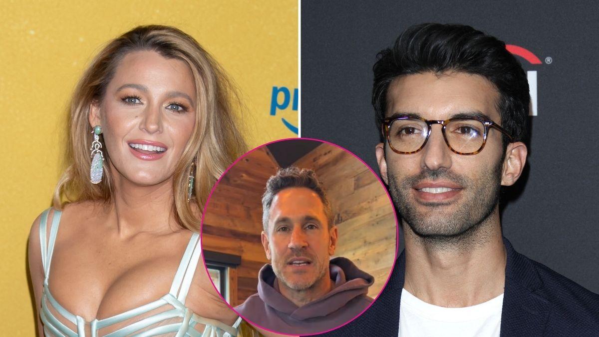 Split photo of Blake Lively, Justin Baldoni & Don Saladino