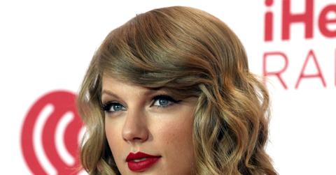 Taylor Swift seen on the red carpet during day 1 at the 2014 iHeart Radio Festival