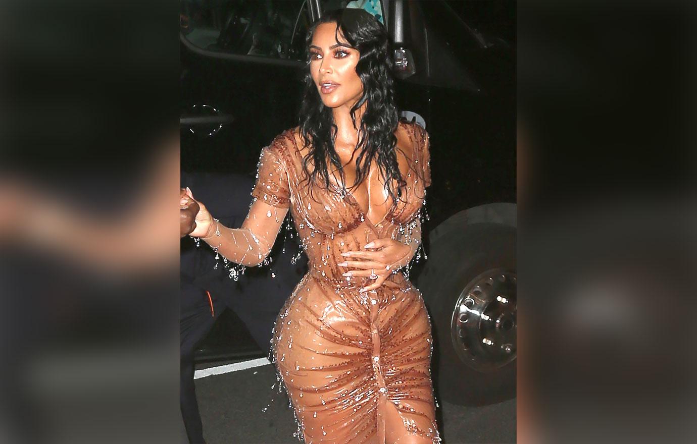 Kim Kardashian and hubby Kanye West leaving Met Gala Post Parties in New York City