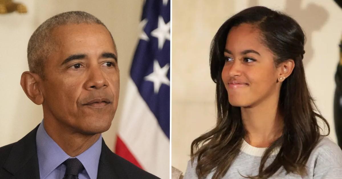 Barack & Michelle Obama Celebrate Daughter Malia's 25th Birthday