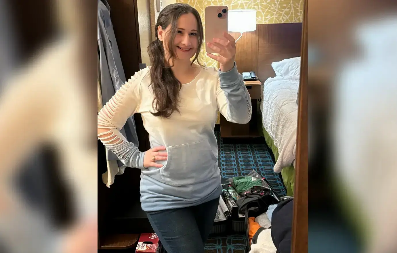 gypsy rose blanchard shows off little bump pregnancy ken urker