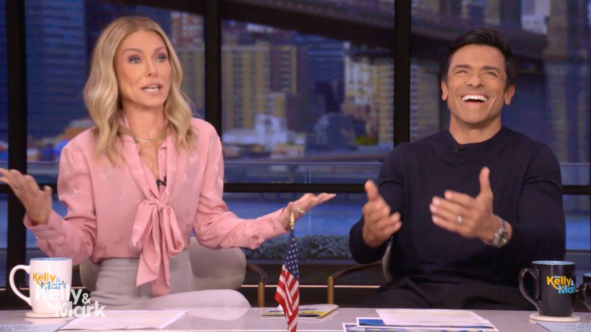 Image of Mark Consuelos accidentally had his zipper down during a March 2025 episode of 'Live.'