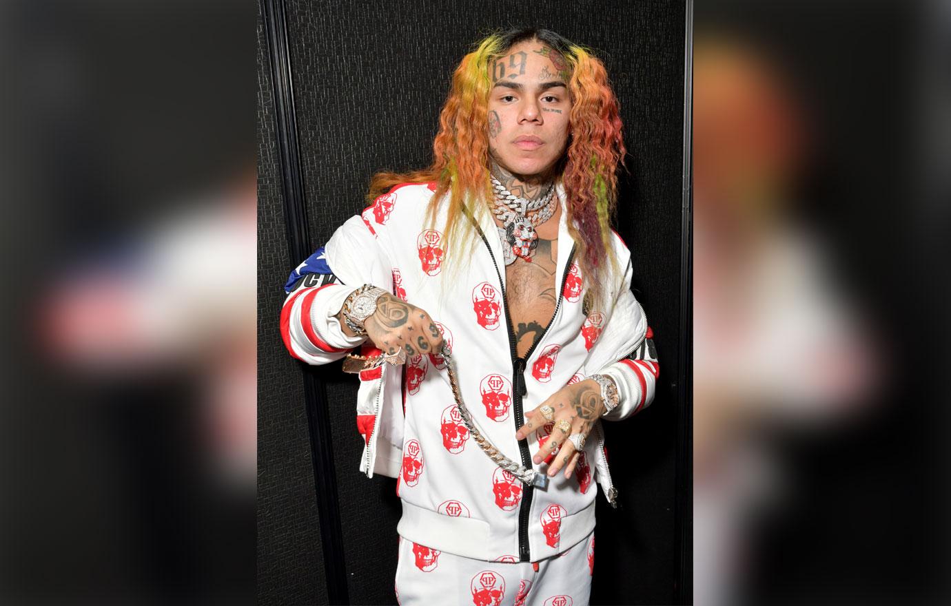 Tekashi69 At Philipp Plein show, Backstage, Spring Summer 2019, Milan Fashion Week, Italy - 21 Sep 2018