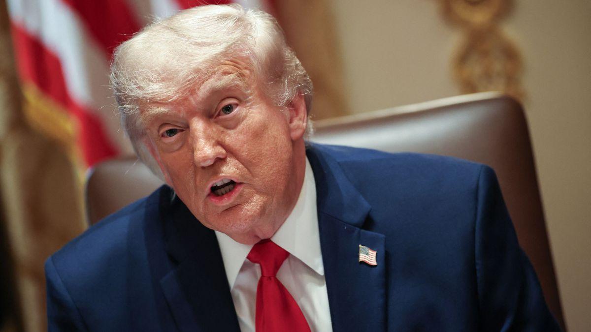 Image of Donald Trump recently sparked stroke fears.
