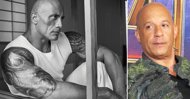 dwayne the rock johnson dishes roe fast and furious costar vin diesel ok