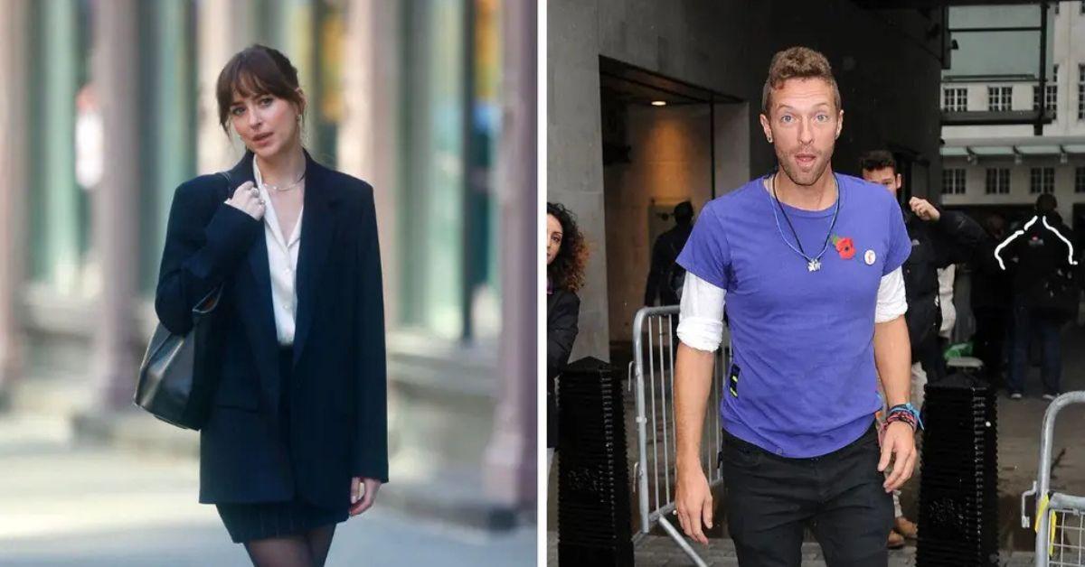 chris martin and dakota johnson